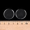 25MM Clear Glass Cabochons X-GGLA-S602-1-3