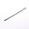 Double Head Stainless Steel Cuticle Pusher MRMJ-WH0068-94P-2