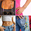 44Pcs 11 Colors Spray Painted Alloy Beads FIND-TA0003-02-7