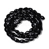 Opaque Solid Color Imitation Jade Beads Strands EGLA-N013-P8mm-D01-2