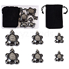  6Pcs 3 Styles Non-magnetic Hematite Pendants G-TA0001-43-27