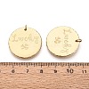 Ion Plating(IP) 304 Stainless Steel Pendants STAS-T060-39G-3