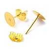 Iron Stud Earring Findings IFIN-Q001-01C-G-2