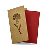 3 Sets Kraft Paper Greeting Cards AJEW-FS0001-27B-3