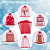 30pcs Large Organza Pouches Portable Shoes Bag Travel Storage Drawstring Bags OP-SP0001-03B-04-6