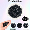 120Pcs Natural Black Onyx Beads G-PA0001-06B-2