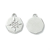 304 Stainless Steel Pendant Rhinestone Settings STAS-L269-067P-1