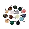 Natural & Synthetic Mixed Stone Pendants G-N344-19P-1