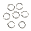 Tarnish Resistant 304 Stainless Steel Open Jump Rings STAS-M008-04A-1