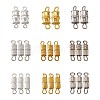 Kissitty Brass Screw Clasps KK-KS0001-10-14