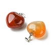 Natural Carnelian Pendants G-F820-10A-04-2