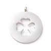 Non-Tarnish 304 Stainless Steel Pendants STAS-P302-04P-1