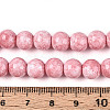 Baking Paint Glass Beads Strands DGLA-N016-8mm-02-4