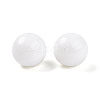Opaque Solid Color Glass Beads GLAA-N007-10mm-A06-4
