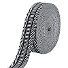 10 Yards Polyester Striped Jacquard Ribbon OCOR-PH0004-10-1