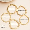 5Pcs CCB Beaded Stretch Bracelets PW-WG818D2-01-2