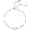 Adjustable 201 Stainless Steel Link Bracelets FS-WGD474B-03-1