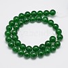 Natural & Dyed Malaysia Jade Bead Strands X-G-A146-10mm-A06-2