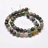 Natural Indian Agate Beads Strands X-G-F349-02-8mm-2