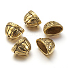 Tibetan Style Alloy Bead Cones TIBE-976-AG-LF-1