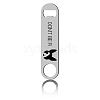 430 Stainless Steel Bottle Openers AJEW-WH0259-001-1