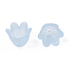 Transparent Acrylic Bead Caps FACR-N005-002D-5