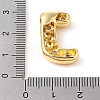 Brass Micro Pave Clear Cubic Zirconia Pendant KK-Z046-01G-J-3