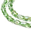 Electroplate Glass Beads Strands EGLA-P066-01A-AB06-3