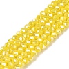 Electroplate Glass Beads Strands EGLA-A044-P3mm-B04-1