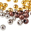 5 Box Iron Round Spacer Beads IFIN-X0001-03-B-WH-4