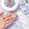 200Pcs Spray Painted Glass Beads GLAA-SP0001-06-3