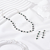 Alloy Rhinestone Necklaces & Stud Earrings Sets SJEW-LP0001-47C-3