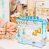 Opaque Acrylic Earring Display Stands EDIS-WH0035-19C-6