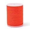 Round Waxed Polyester Cord YC-G006-01-1.0mm-23-1