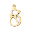 201 Stainless Steel Pendants STAS-F316-22G-04-1