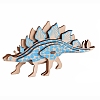 DIY Wooden Assembly Animal Toys Kits for Boys and Girls WOCR-PW0003-69C-1