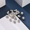 Tibetan Silver Beads AB321-NF-4