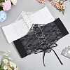 Cloth Wide Elastic Corset Belts AJEW-WH0505-62B-5