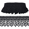5Yards Polyester Lace Ribbon OCOR-NB0002-64B-1