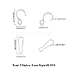 Unicraftale 304 Stainless Steel Quick Link Connectors & Hook and S Hook Clasps STAS-UN0015-01P-3