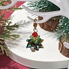 Christmas Tree Glass Pendant Decorations HJEW-JM02046-02-2
