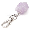 Nuggets Natural Amethyst Pendant Decorations HJEW-JM02514-5