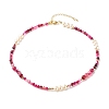 Natural Pearl Beaded Necklace NJEW-JN03765-02-1