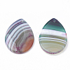 Natural Striped Agate/Banded Agate Pendants G-S205-01C-2