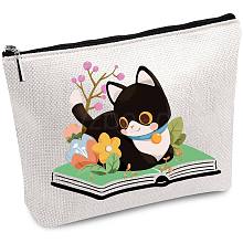 Polycotton Custom Canvas Storage Bags ABAG-WH0029-079