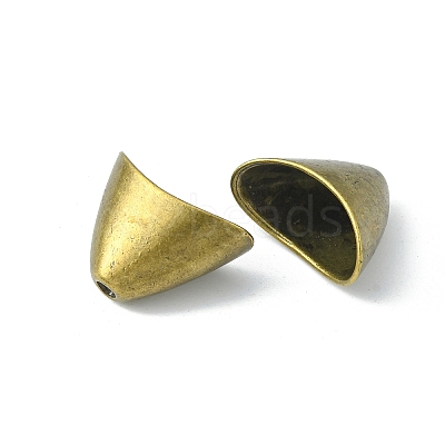 Tibetan Style Alloy Triangle Apetalous Bead Cones LS-TIBE-5212-AB-FF-1