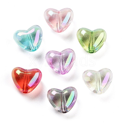 Transparent Acrylic Beads OACR-S136-06A-1