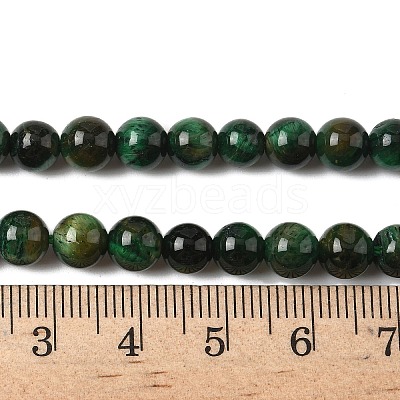 Dyed Natural Tiger Eye Beads Strands G-G102-A01-02-1