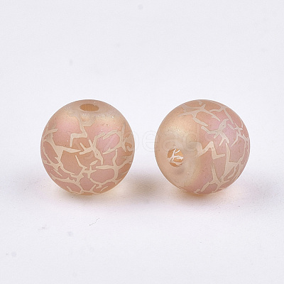 Electroplate Glass Beads X-EGLA-S178-03H-1