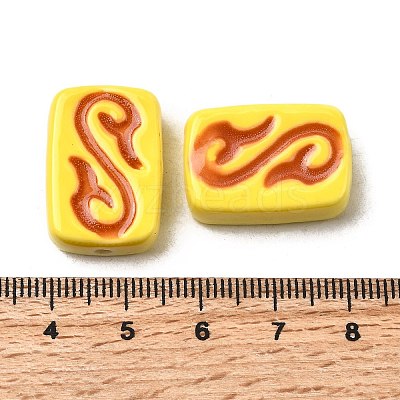 Handmade Porcelain Beads PORC-K010-02A-1